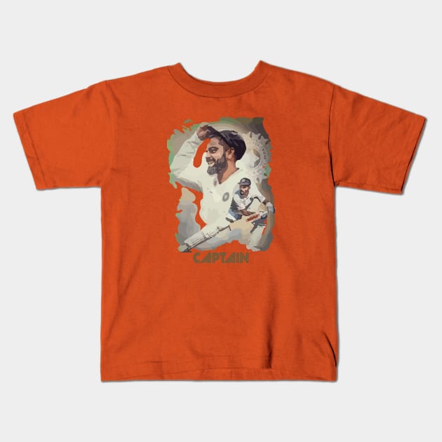 Indian cricket Kohli Kids T-Shirt by FasBytes